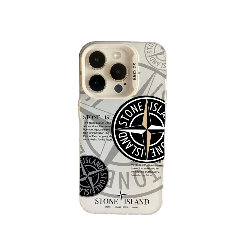 Coque Stone Island Black/White