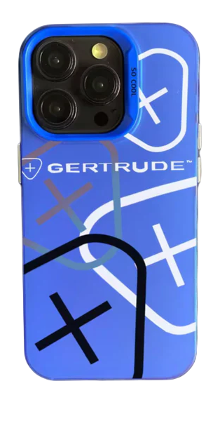 Coque Gertrude Bleu
