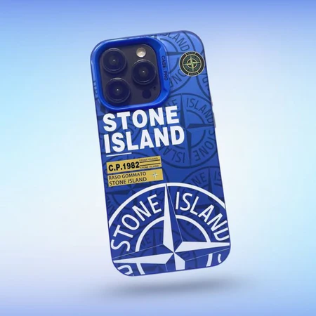 Coque Stone Island Bleu