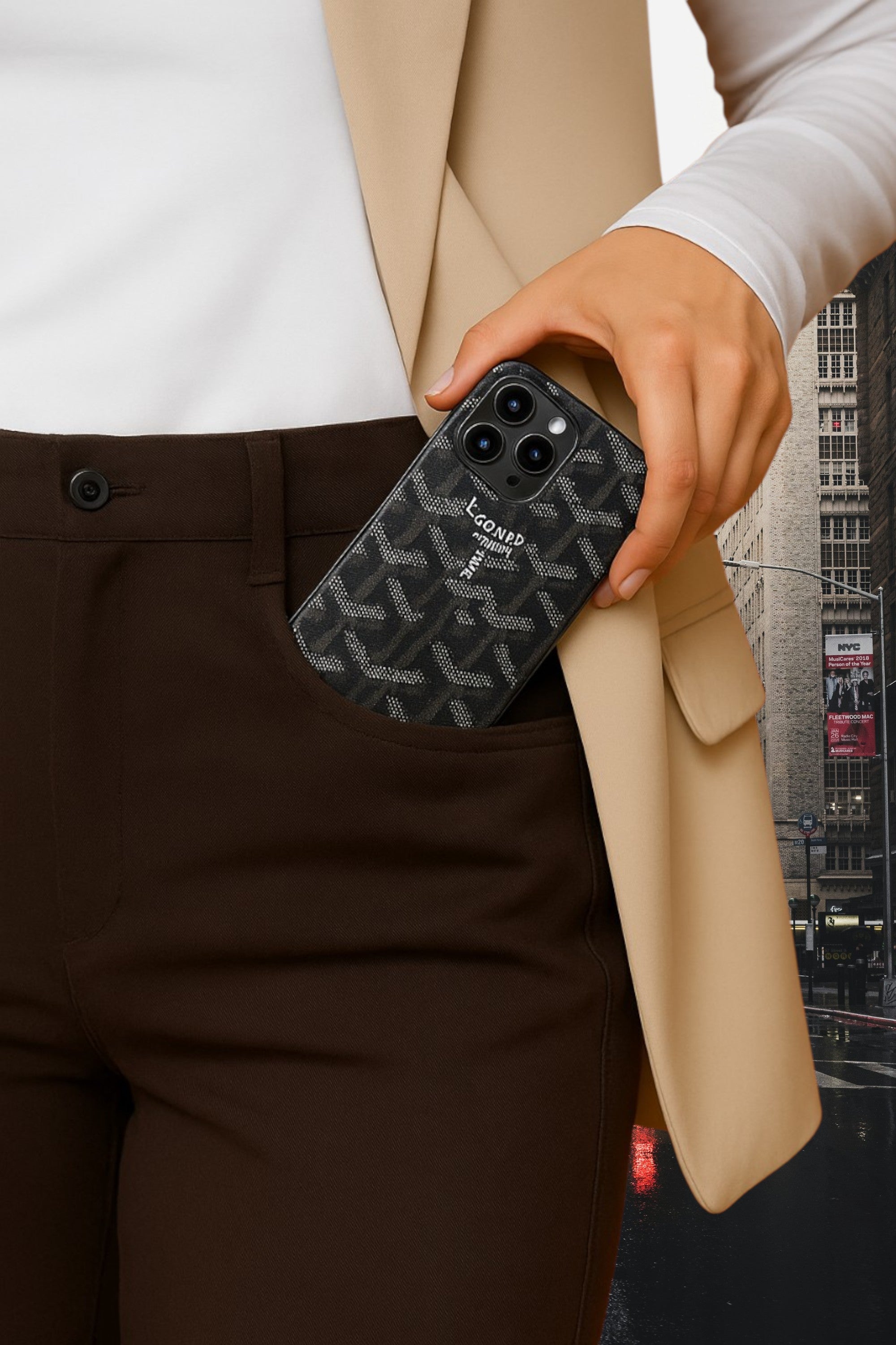 Coque Goyard Noire