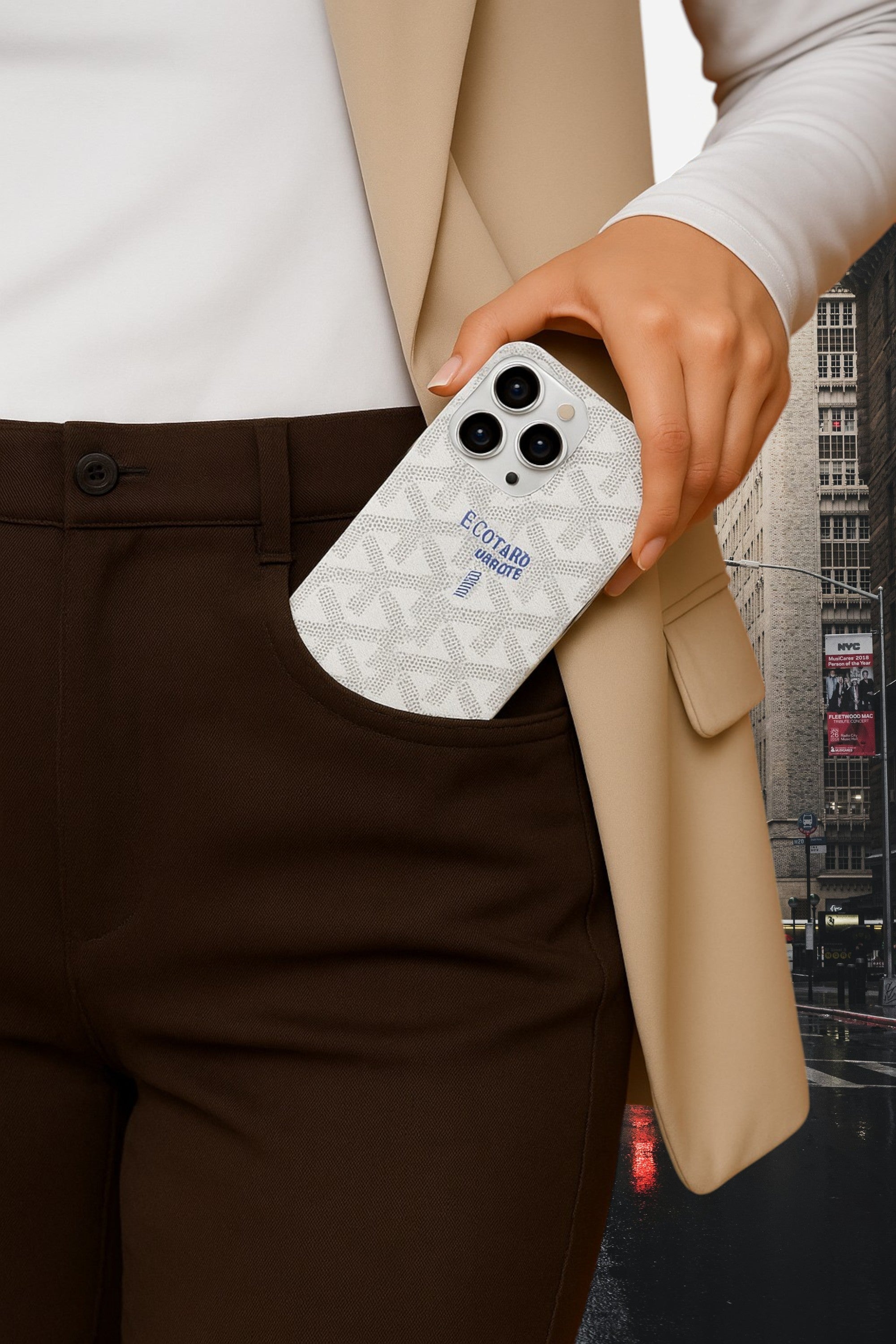 Coque Goyard Blanche